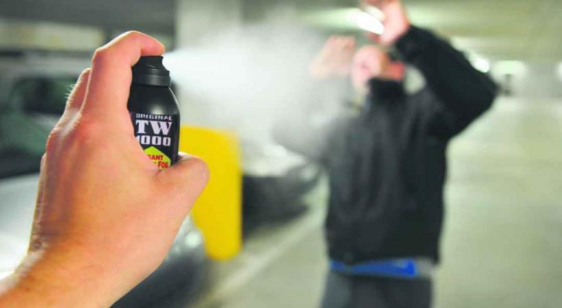 Spray au poivre : un élément de protection légal ou non ?